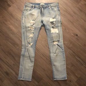 BP (Nordstrom) Ripped Skinny Boyfriend Jeans